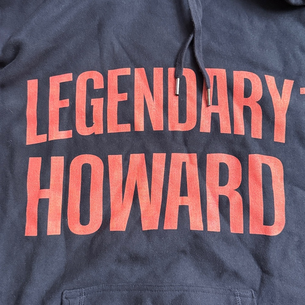 Legendary Howard U. Navy Hoodie, men’s XL - Picture 2 of 4